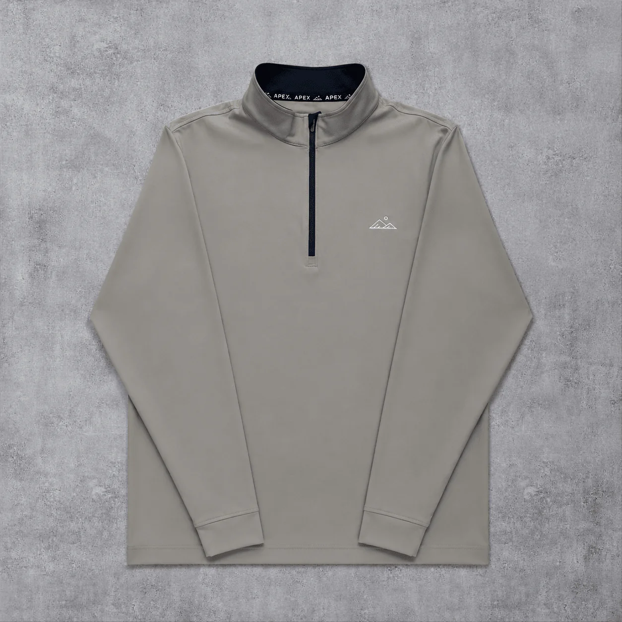 Zenith 1/4 Zip | Sandstone | Apex Apparel